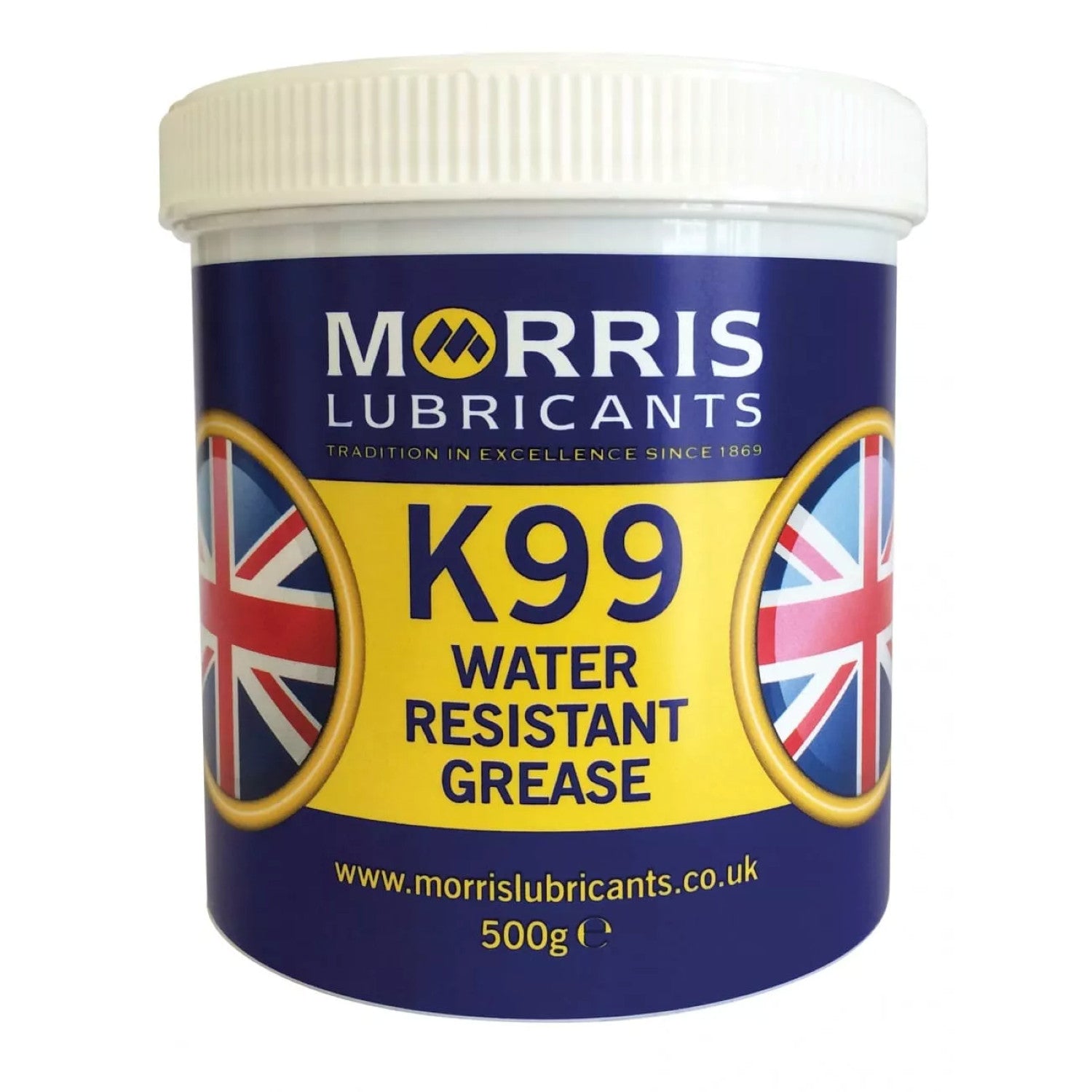 MORRIS Lubricants K99 Water Resistant Grease 500g