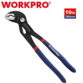Workpro 9-1/2"groove Joint Pliers Fast Adjusting Tongue V-jaw Water