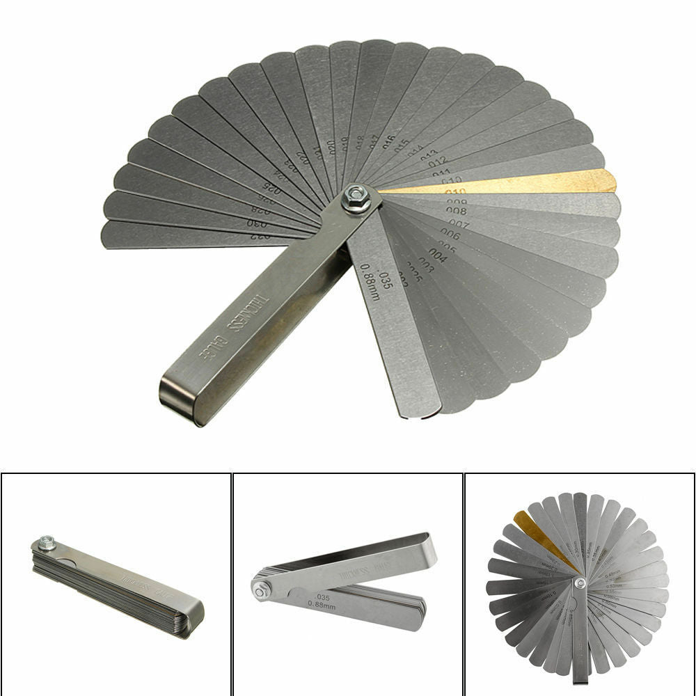 32 Blade Feeler Gauge Dual Reading Combination