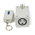 Wireless Remote Control Outlet Plug for Lights Lamps 13A 80ft Range Grounded