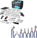 Duratech 497-piece Mechanics Tool Set+workpro 7-piece Pliers Set