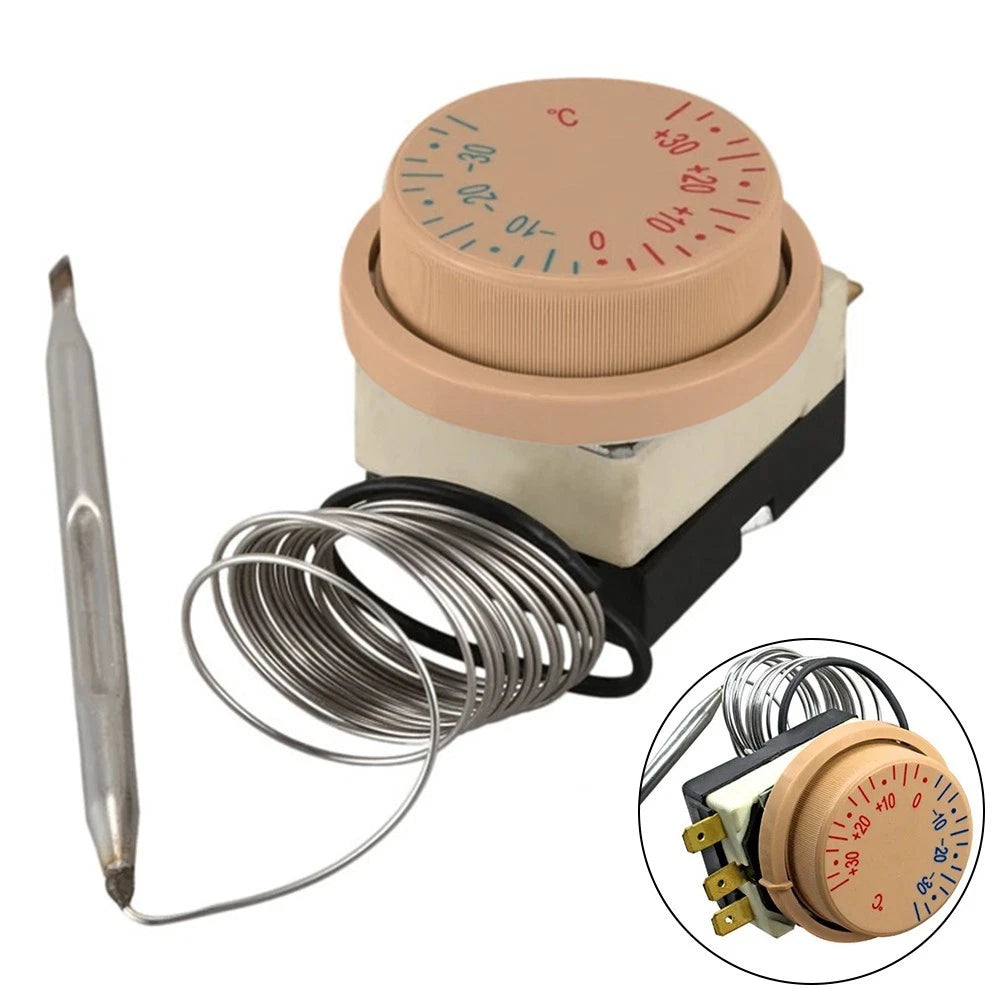 Mechanical Temperature Switch For Refrigerators With Adjustable