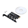 4 Ports Usb 3.0 Pci-express Extension Card 2*usb-a 2*usb-c Usb3.0