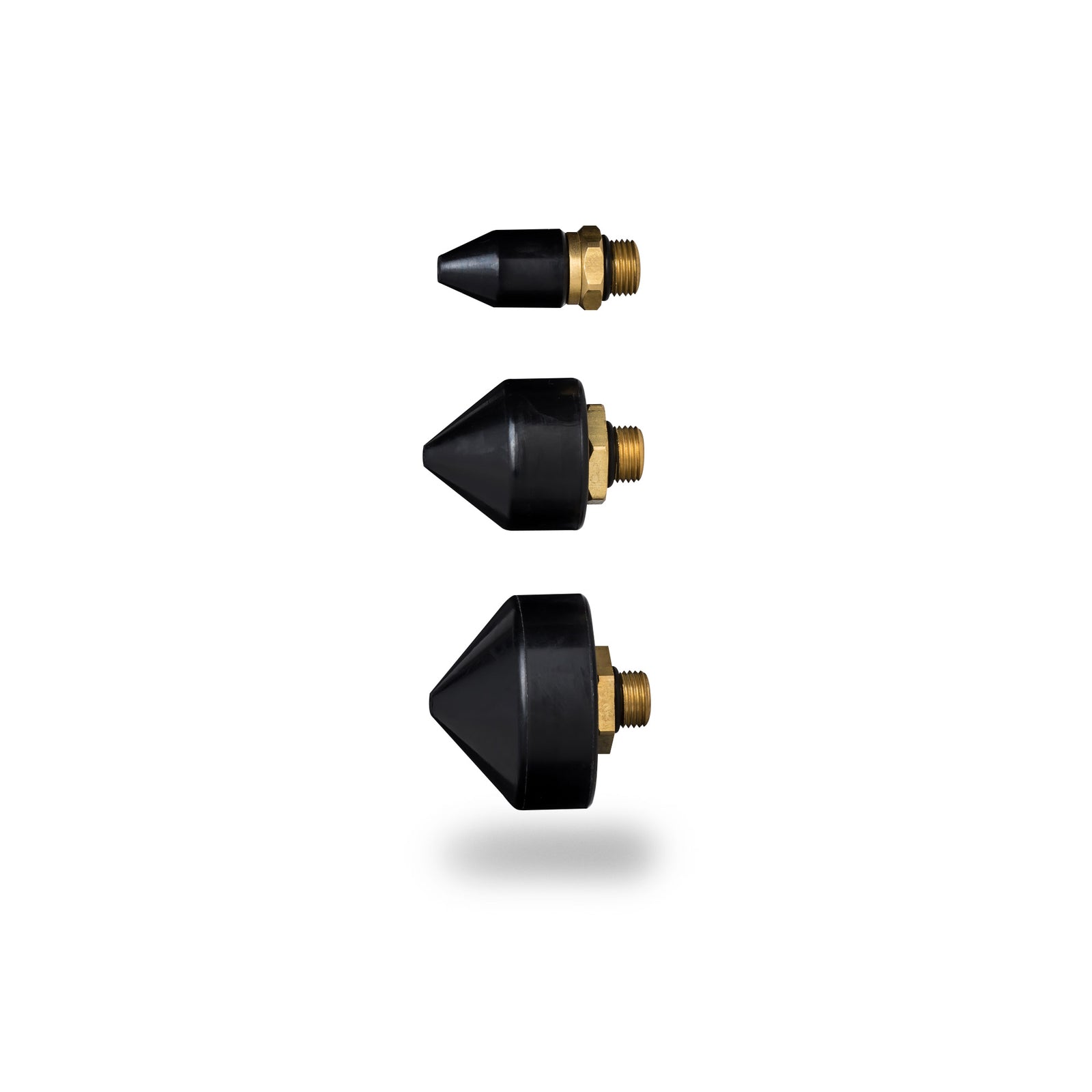 Capri Tools Rubber Tip Set For Air Blow Gun, 3-piece | Built Supply Co