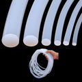 Solid Silicone Cord Bar Strip Dia 1-25mm, White