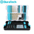 DuraTech 87PC Impact Screwdriver Bit Drill Bit Set Socket Set Hex