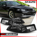 Replacement Headlight Lamp for 1999-2004 Ford Mustang