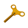 Brass Replacement Clock Key For Key Wind Clocks Size 000 / 1.75 Mm -