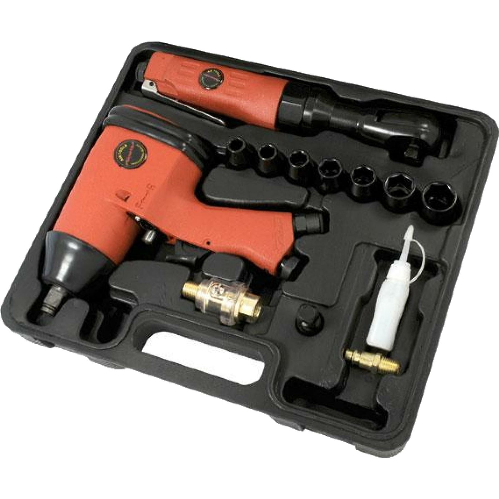 Neilsen 13pc Air Socket Ratchet Impact Wrench Set by Neilsen