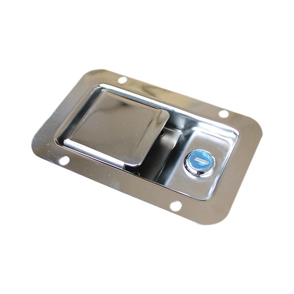 Stainless Steel Panel Lock 14 X 9 X 3.5 Cm Single Point Latch For