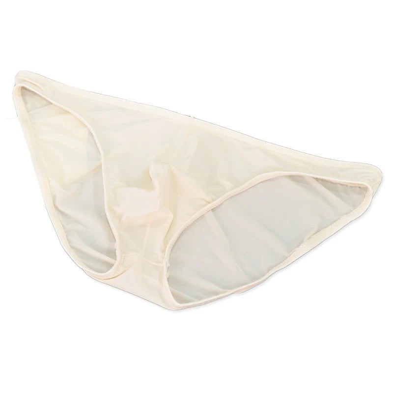 Underwear Thongs Underpants Ice Silk Knickers Low Waist Triangle