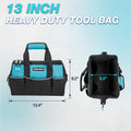 13-Inch Small Tool Bag with 9 Pockets
