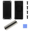 Alloy Heatsink Cover Enclosure W/ Gpio 40-pin Needle For Raspberry Pi