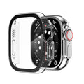 Pc Full Cover Case Tempered Screen Protector For Iwatch Series 8