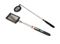 2pc Inspection 285-875mm Telescope 3" Round+50x80mm Square Mirror LED Light Dead