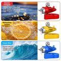 Vehicle Solar Powered Rotating Air Freshener Dashboard Ornament With