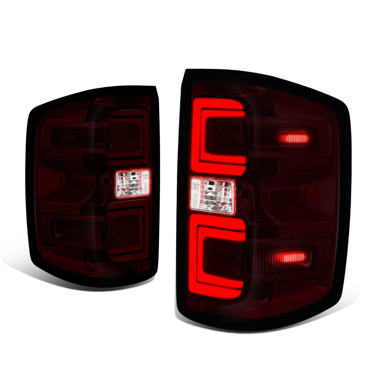 Fit 14-19 Chevy Silverado Gmc Sierra Led Bar Dark | Built Supply Co