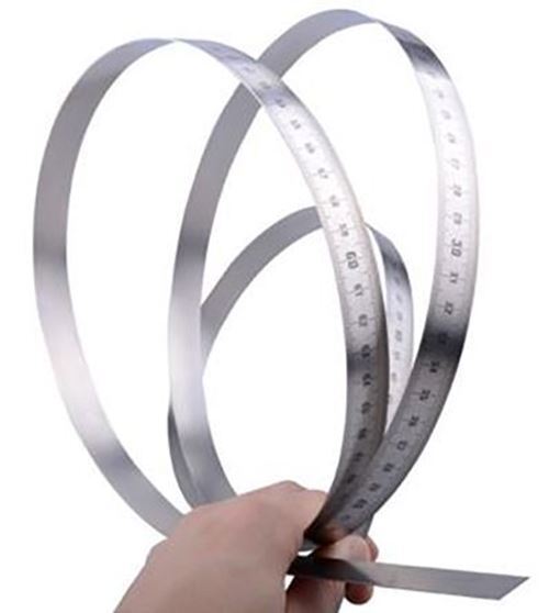 Kleffmann & Weese Stainless Steel Flexible Rule