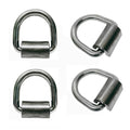Ss T316 D-ring Lashing Ring Tie Down Anchor 3/4" For Safe And Secure
