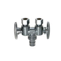 1 Pack XFITTING Dual Straight Valve, Pex A 1/2" x 3/8"