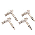 For Versatile 6 35mm Trs Right Angle Connector For Diy Audio Projects