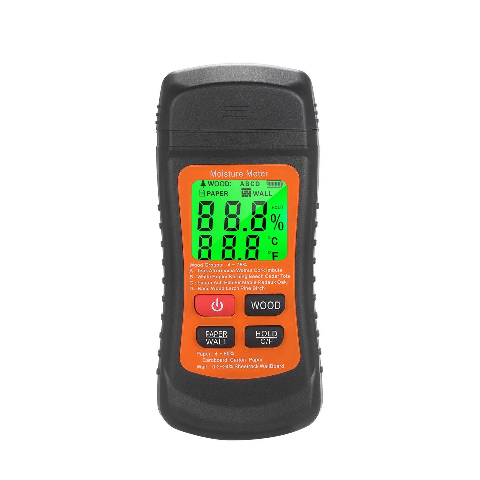 Moisture Meter For Wood Wall Paper Caravan Damp Plasterboard Testing