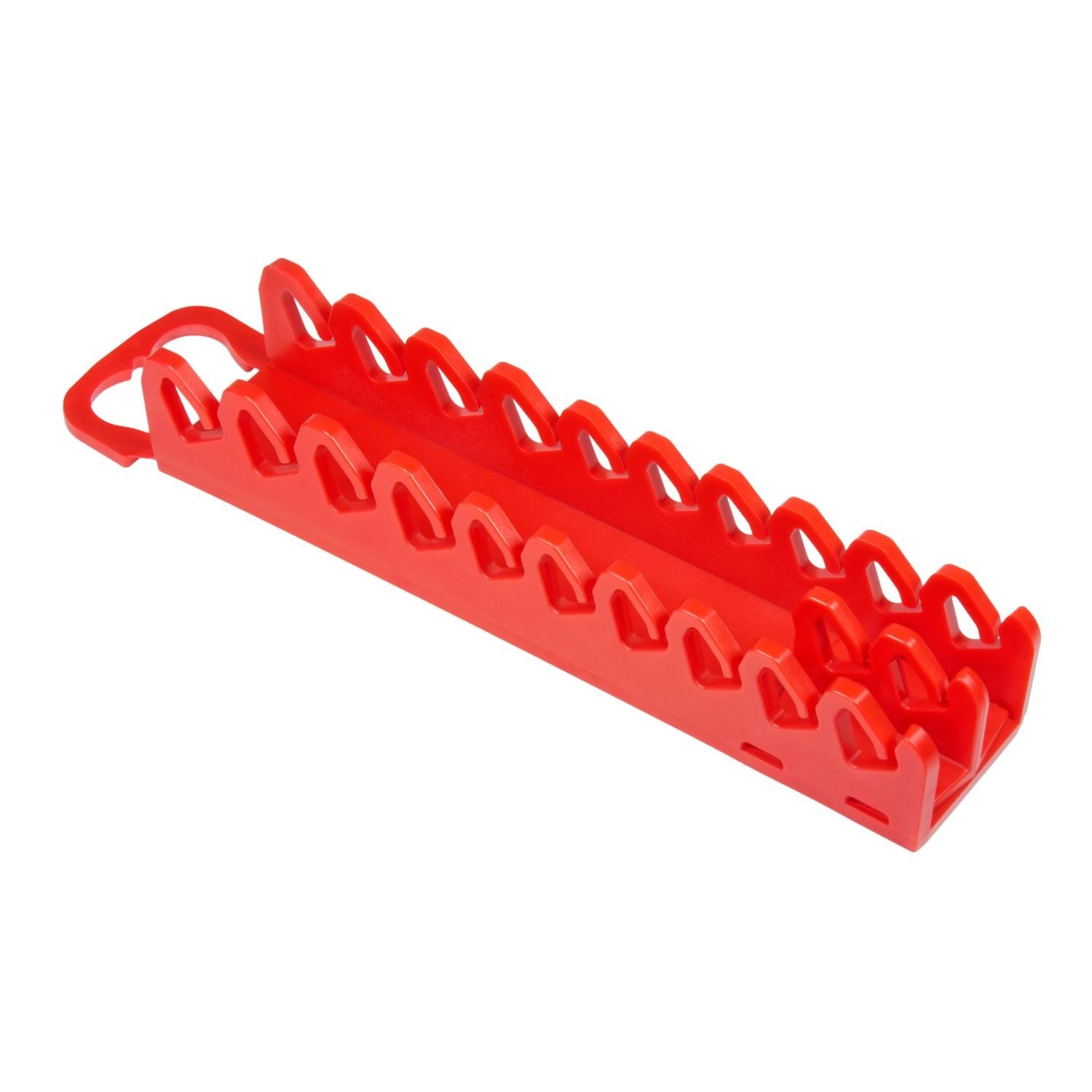 Ernst 10 Tool Screwdriver Storage Organiser Gripper Red 5310 by Ernst