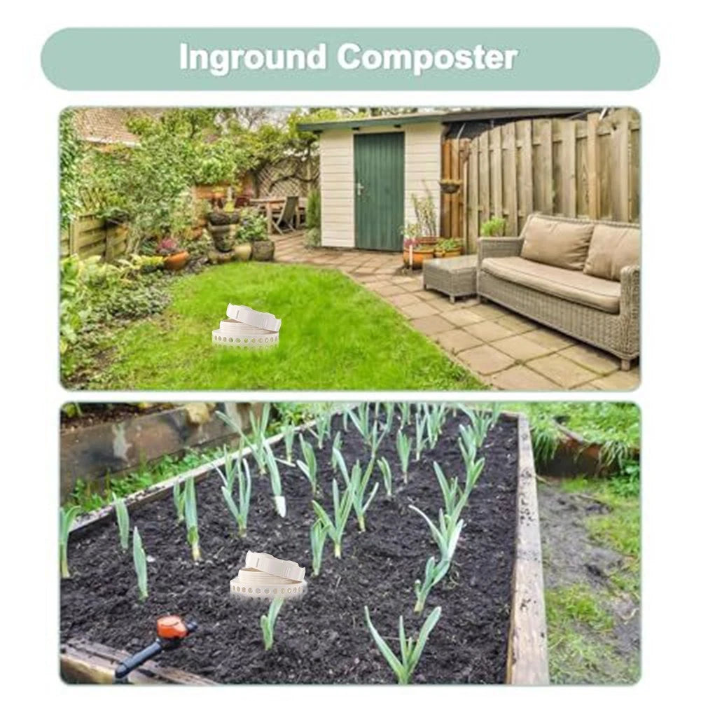 Space Saving Insect Compost Bin Designed For Raised Beds And Small