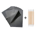 100 Sheets Carbon Transfer Tracing Graphite Paper Kit For Wood