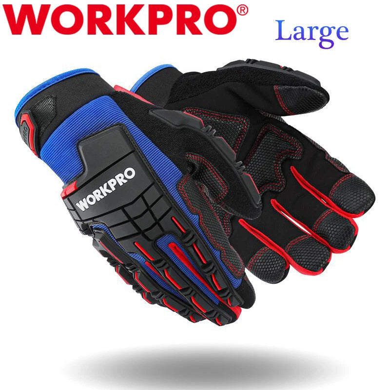 Workpro Heavy Duty Work Gloves Large Synthetic | Built Supply Co
