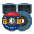 WORKPRO 20Pcs Flap Sanding Discs by WORKPRO