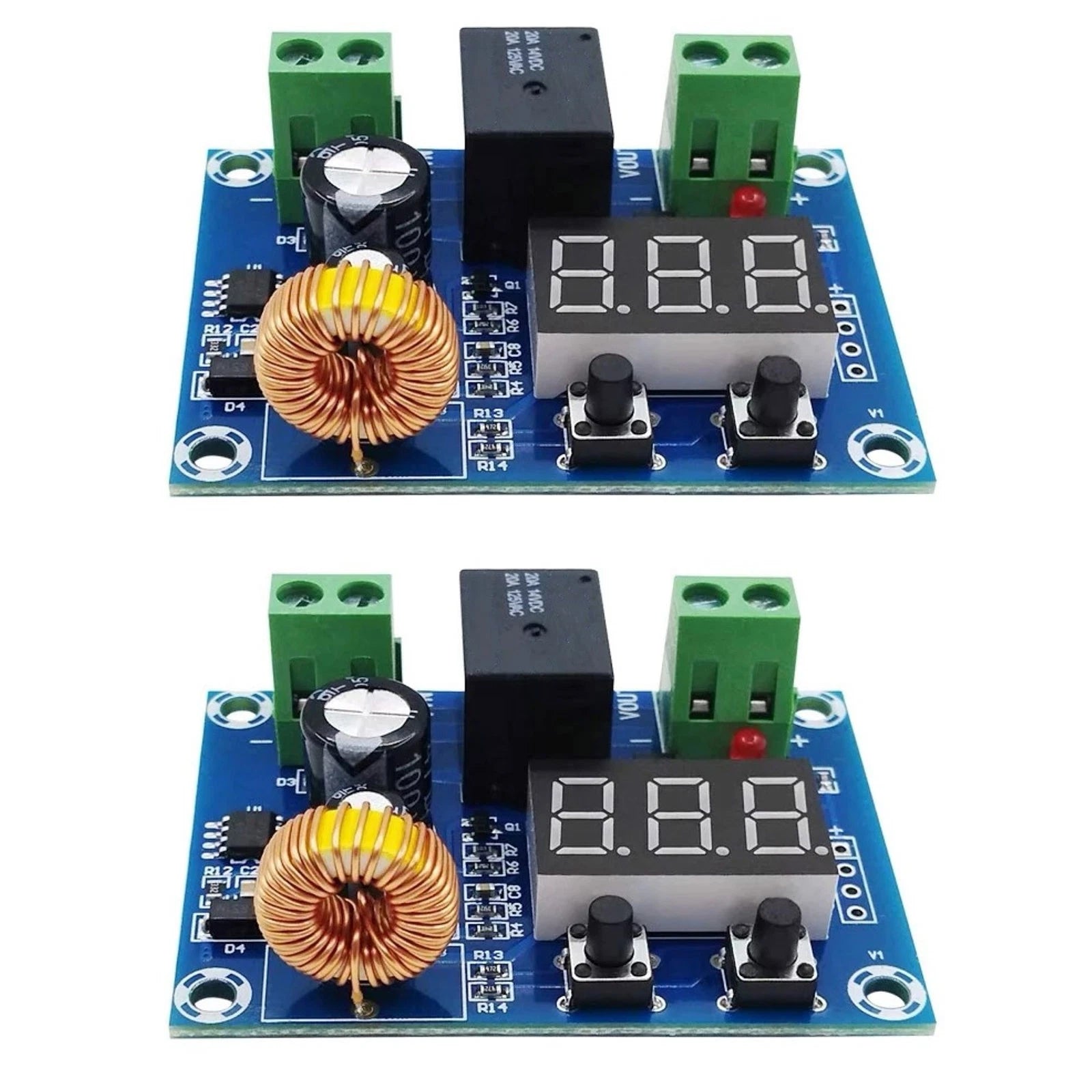 Xh-m609 Dc 12-36V Voltage Protection Module For Control Accuracy: 0.1V