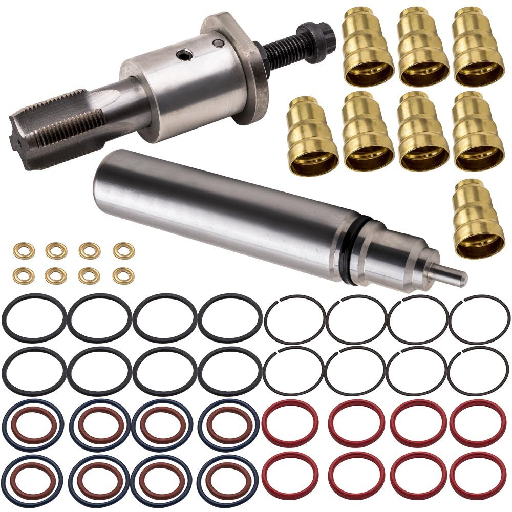 Injector Sleeve Cup Removal Install Seal Tools Kit for Navistar T444E