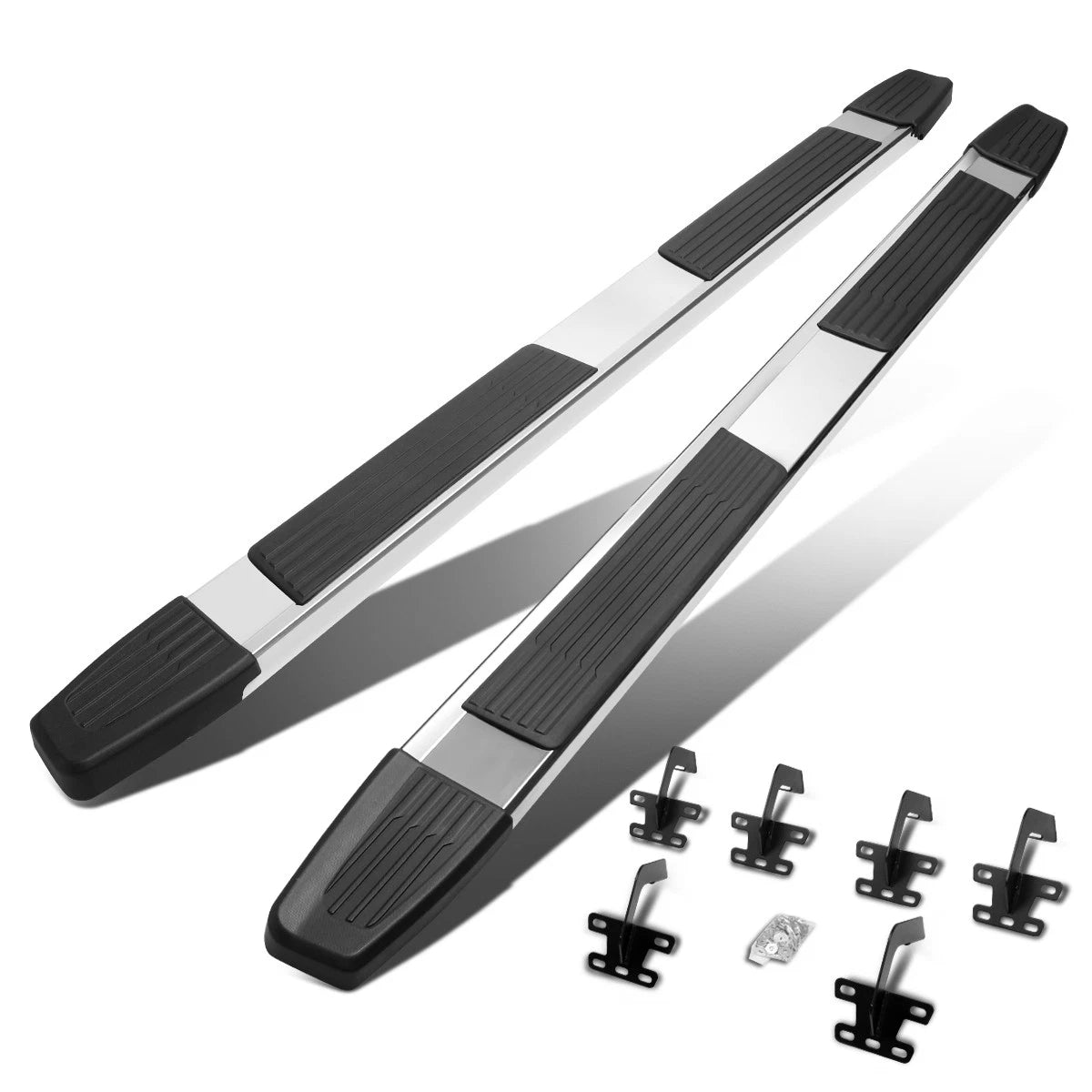 Fit 2019-2022 Ram 1500 Crew Cab 6" Stainless Flat | Built Supply Co