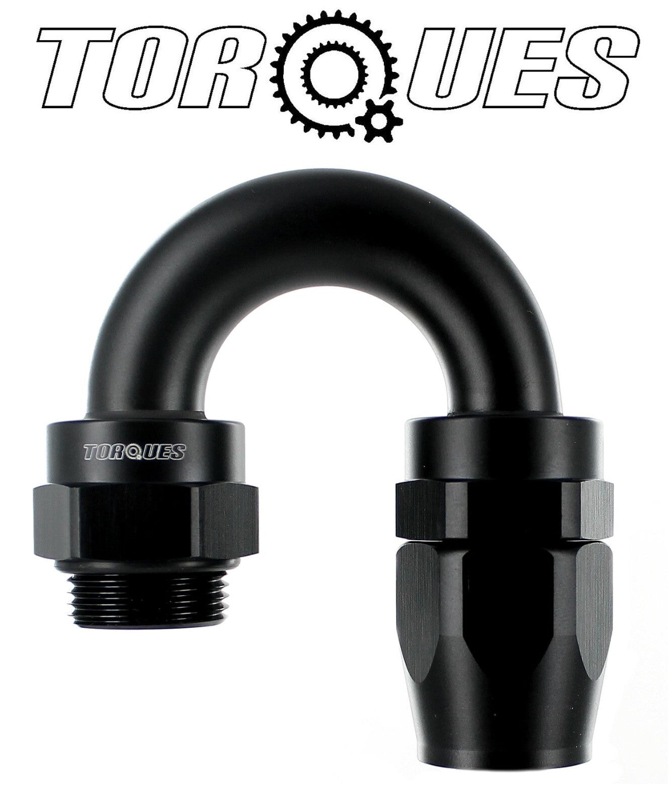 AN-10 180 Degree Fast Flow Hose Fitting to M22x1.5 by Unbranded
