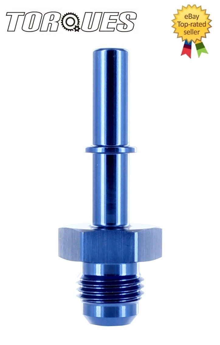 An -8 (-8an an-08) Quick Connect Oem 5/16" Male Fuel Line / Rail