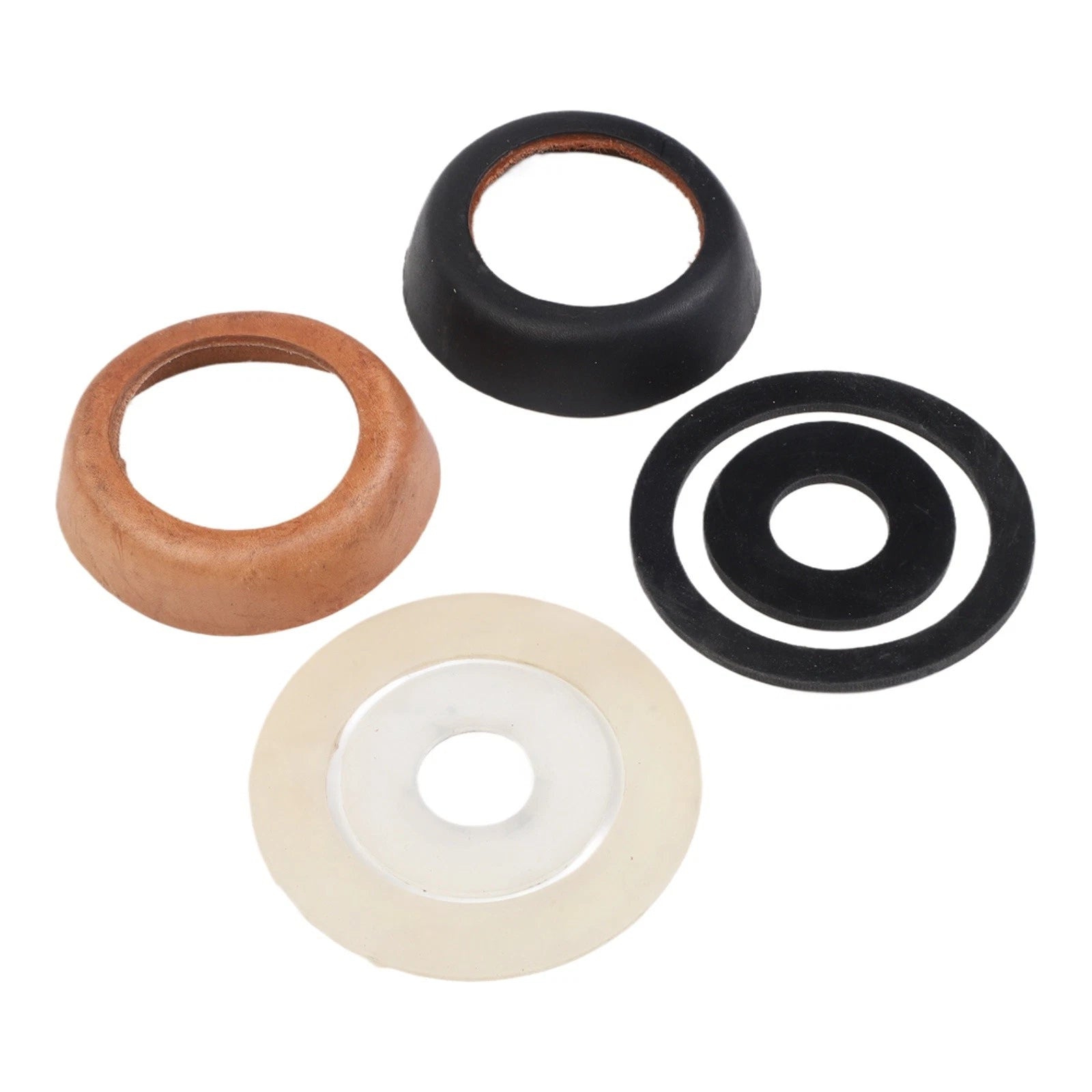 For 2 Sets Leather Sleeves For Type 75 Hand Pumps With Silicone