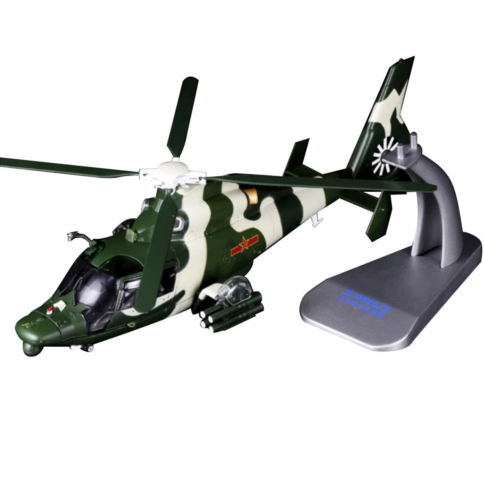 1/48 Scale Diecast Alloy China Air Force Z-9 Helicopter Finished