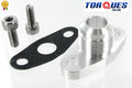 AN-12 12AN T3 T4 T04B T04E Garrett Turbo Billet Oil Return Flange