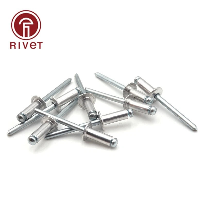 Blind Rivets Open Round Head Aluminium Steel Rivets Decorative Rivets