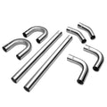 3.5" Od 16-gauge Piping Walls Various Bends Slip-fit Diy Exhaust