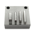 Disc Cutter Rectangular Strip Shape With Set Of 4 Punches Size 1/8"-1