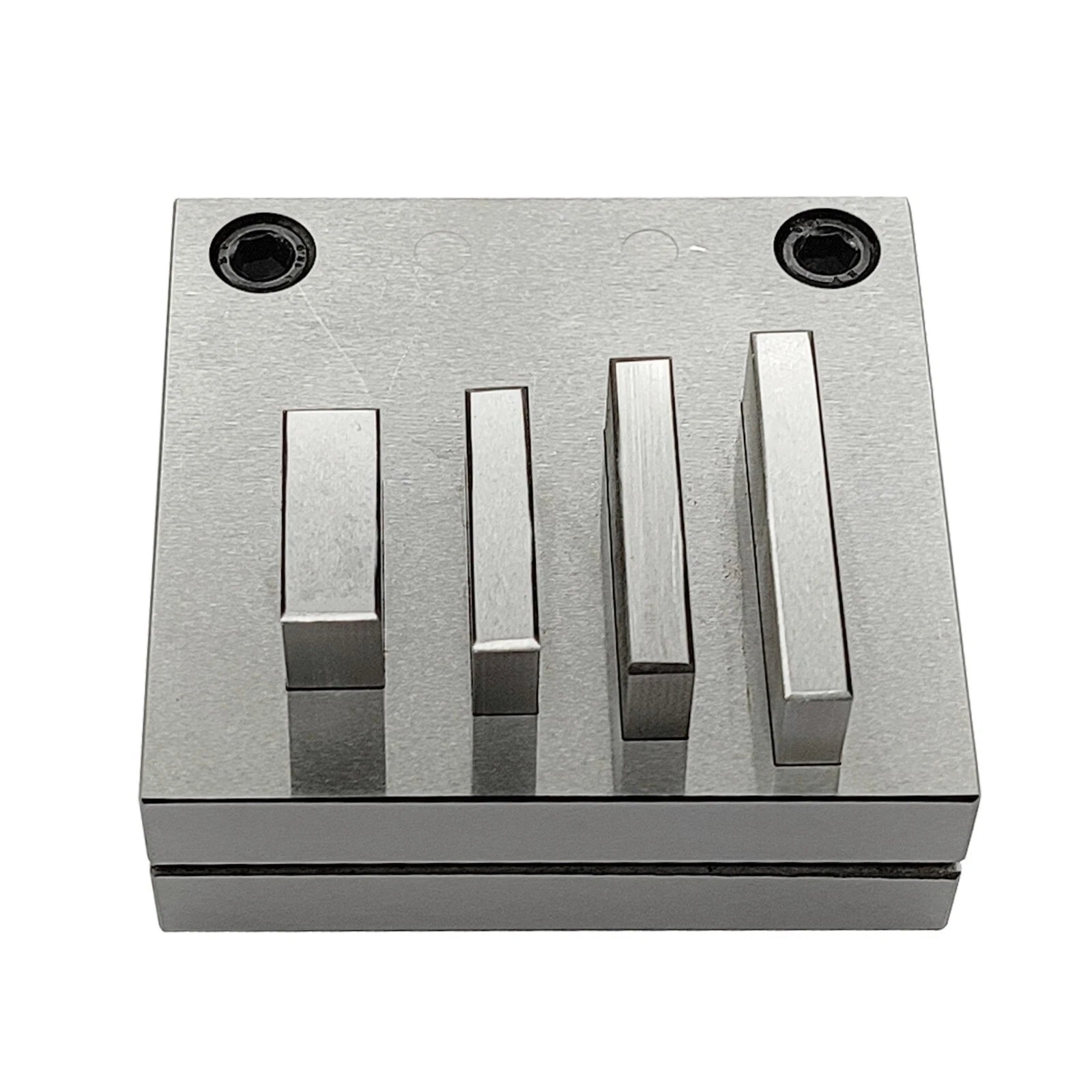 Disc Cutter Rectangular Strip Shape With Set Of 4 Punches Size 1/8"-1