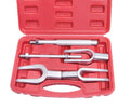 5pc Tie Rod Ball Joint Remover Seperator Pitman Arm Puller Pickle Fork