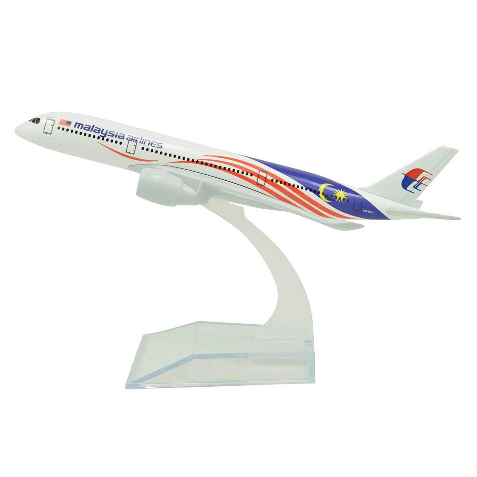 16cm 1:400 A350 Malaysia Airlines Airplane Model Alloy Civil Airliner