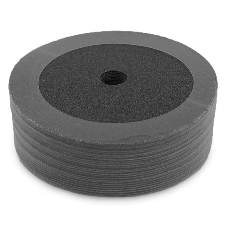 200 Pack - 7" Silicon Carbide Resin Fiber Discs, 120 Grit 7 Sanding