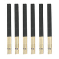 6 Pack 9-1/2" X 3/4" Grit 1/0 Polishing Paper Emery Sticks - Jewelry