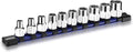 WORKPRO 10pc 3/8" Drive Hex Socket Set Standard Shallow Sockets