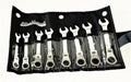 8pc Proto Blackhawk Flexible Gear Ratcheting Wrench Flex Head Set MM BW-3208FMS