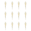 33" Tall Faux Single Pampas Grass Decor Artificial Pompous Grass Boho